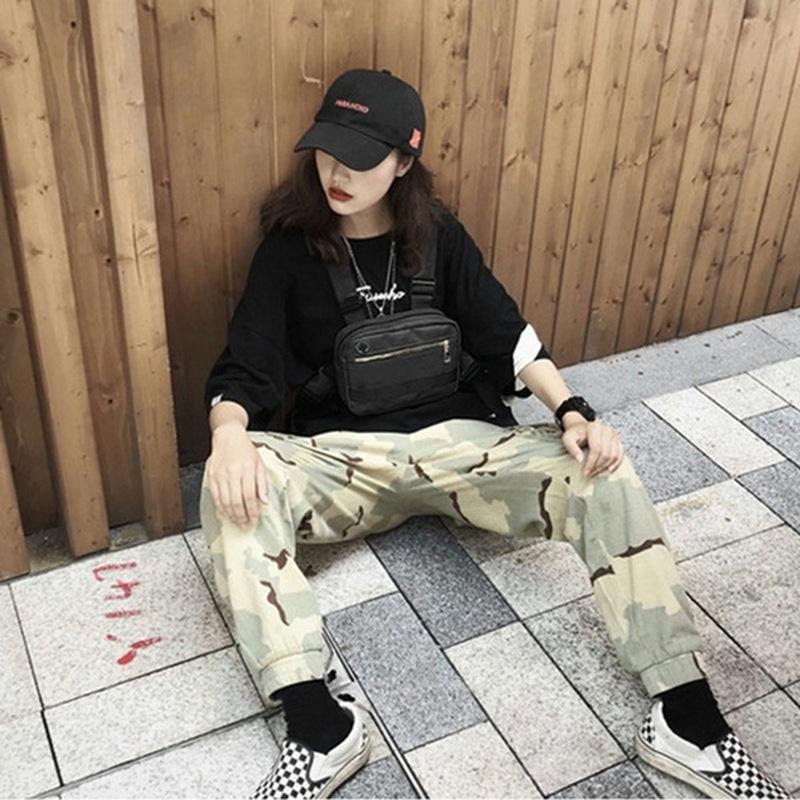 Mode Chest Rig Bag Hip Hop verstellbare Umhängetaschen Männer Frauen