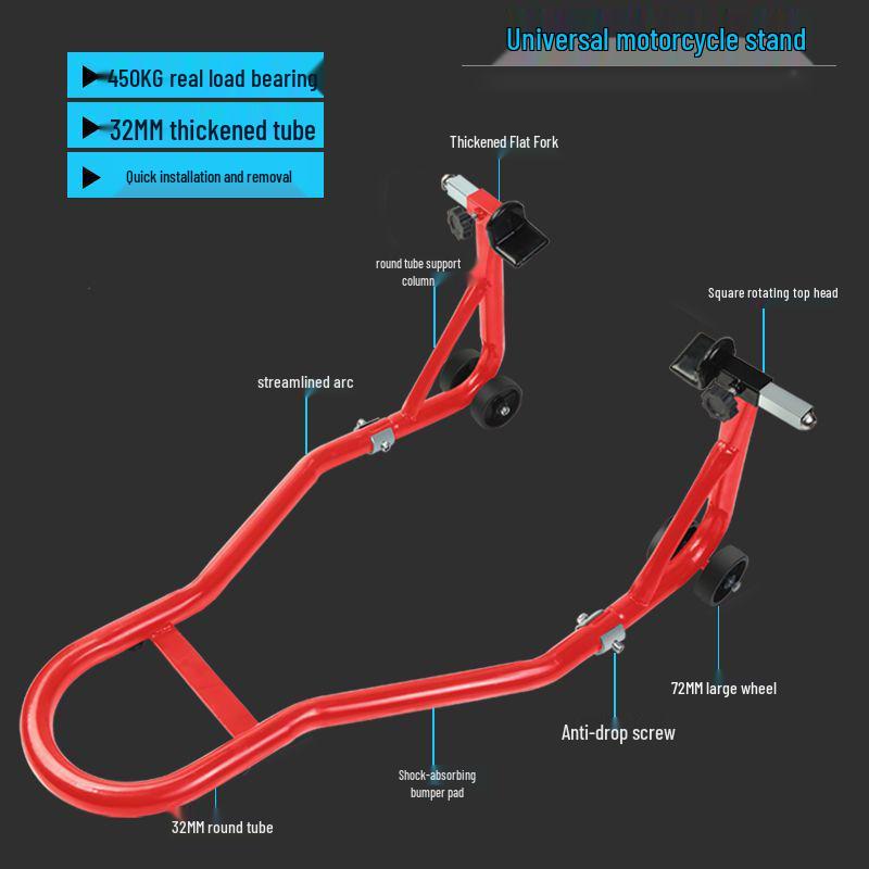 

New Model Heavy Duty Motorcycle Front & Rear Wheel Paddock Stand with Free Shipping