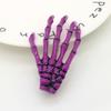 Μόδα Punk Skull Paw φουρκέτα Exaggerated Skull Bone Hand Claws στολίδια μαλλιών