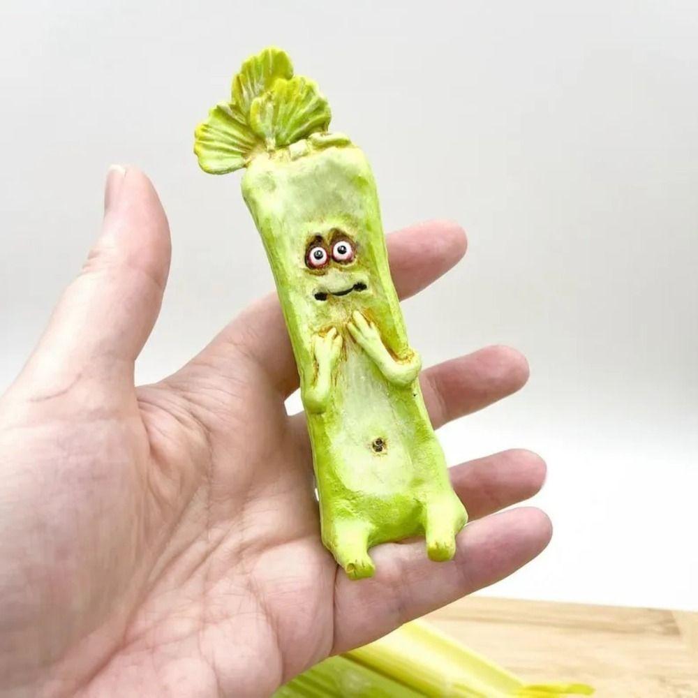 Artificial Vegetables Statues Realistic Veggies Home Decorative Quirky Food Model  Indoor