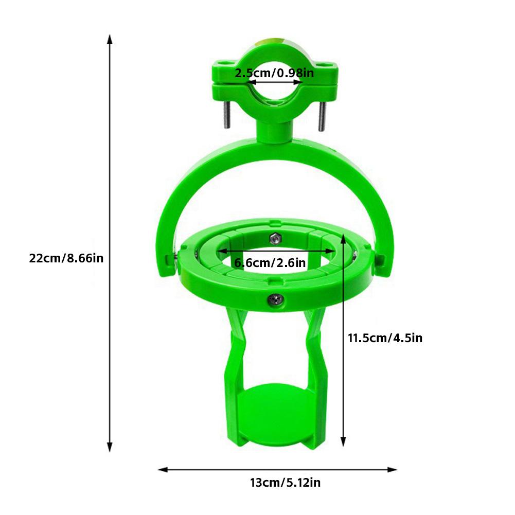 Gyroscopic Bicycle Drink Holder No Spill Bottle Hanging Cup Rack Universal Self Leveling Cup Holder Motorcycle Bottle Holders