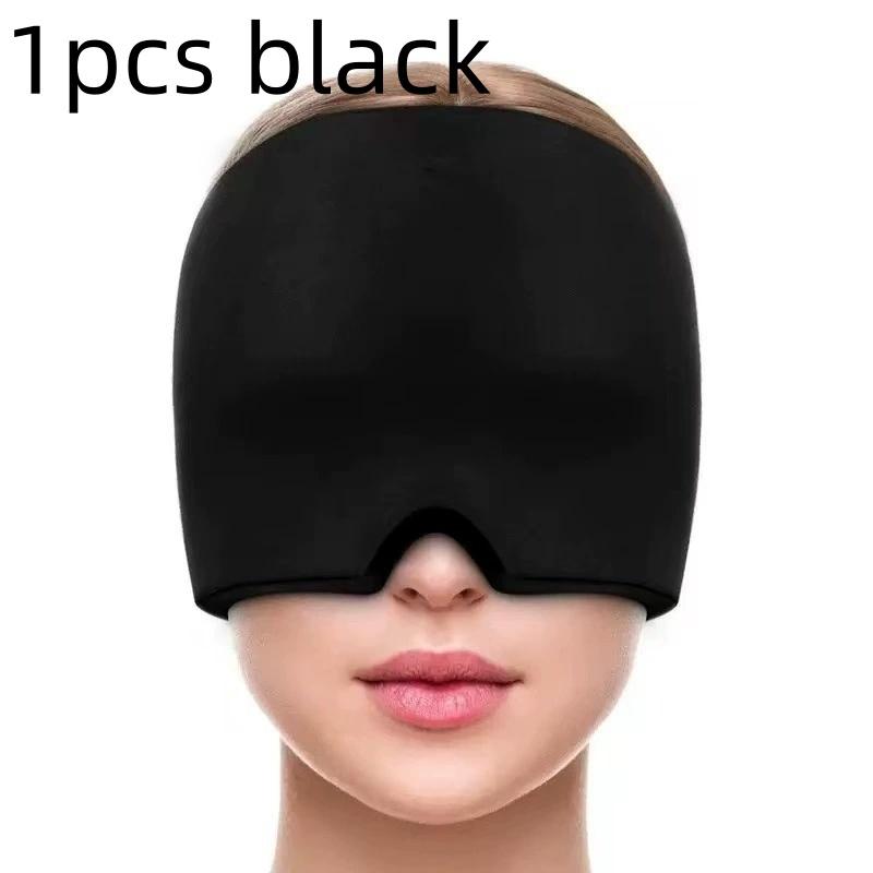

Form Fitting Gel Ice Headache Migraine Relief Hat Cold Compress Therapy Cap Relaxation Eyeshade Cover Shade