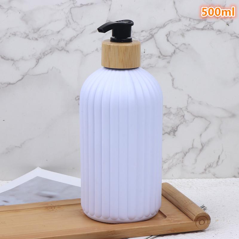 1 Pcs Bathroom Kitchen Soap Dispensers 500Ml Refillable Hand Dish Soap Bottles Ideal For Kitchen Sink Decor Bottling Soap Bottle