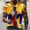 Vintage T Shirt For Men Graffiti Abstraction Short Sleeve Tops Street Hip Hop Men's T-shirts Oversized Tees Shirt Man Clothing