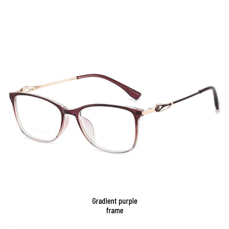 

Chic Women s TR90 Small Square Frame Glasses: Lightweight Versatile Design, Flat Lens Frame for Prescription Fit