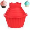 Hochwertige Silikon Big Top Cupcake Form für unregelmäßige Muffins und Mousse-Kuchen