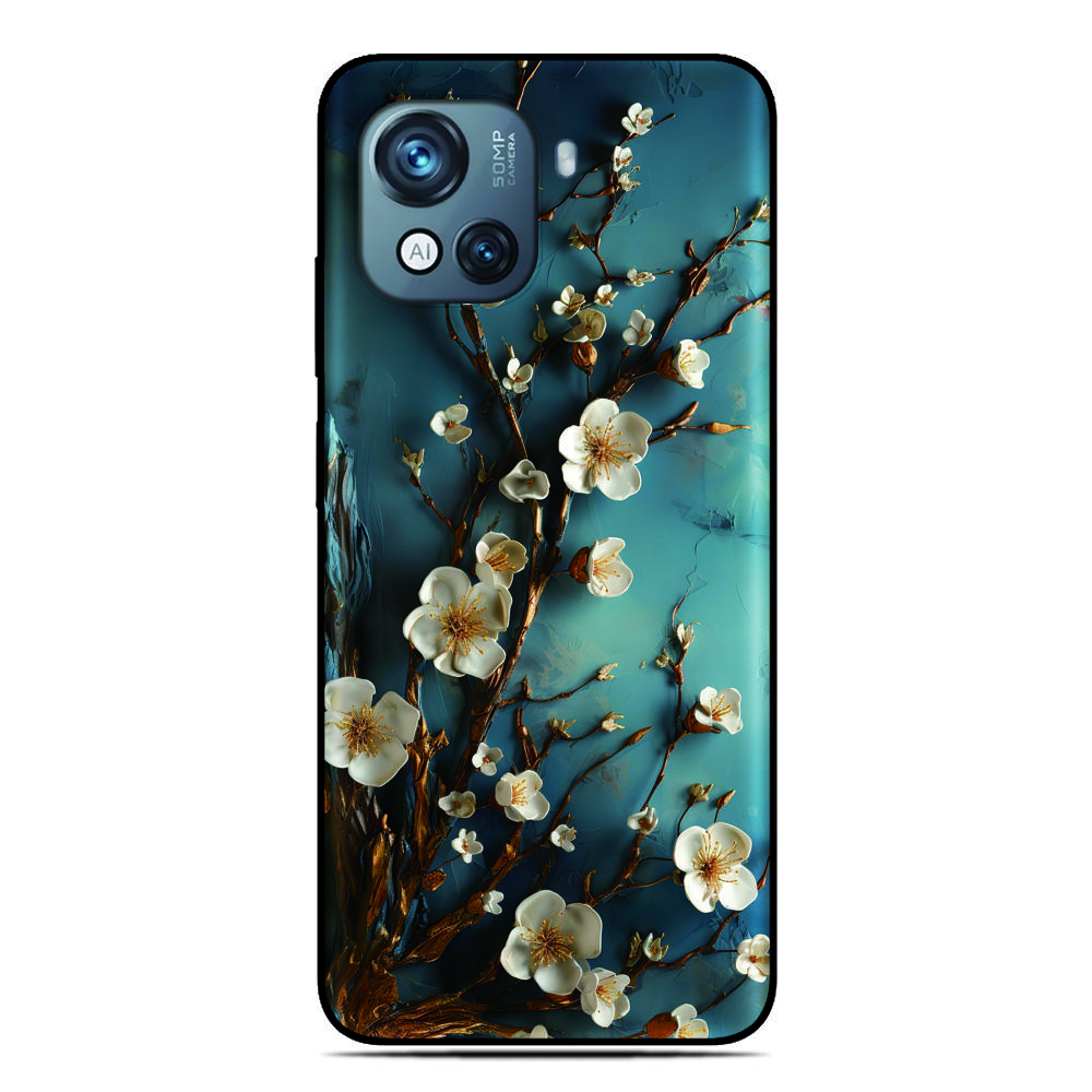 

Floral Flower Phone Case For ZTE Blade V80 V60 V50 Design 4G V30 V40 Vita Axon 60 50 40 Lite 30 Pro 11 V41 Smart A3 A5 Cover Axon 50 Lite 4G