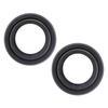 2 Pcs Oil Shaft Seal Rubber 18mm ID 346 60111 0 Replacement for Tohatsu Outboard 25 30 HP