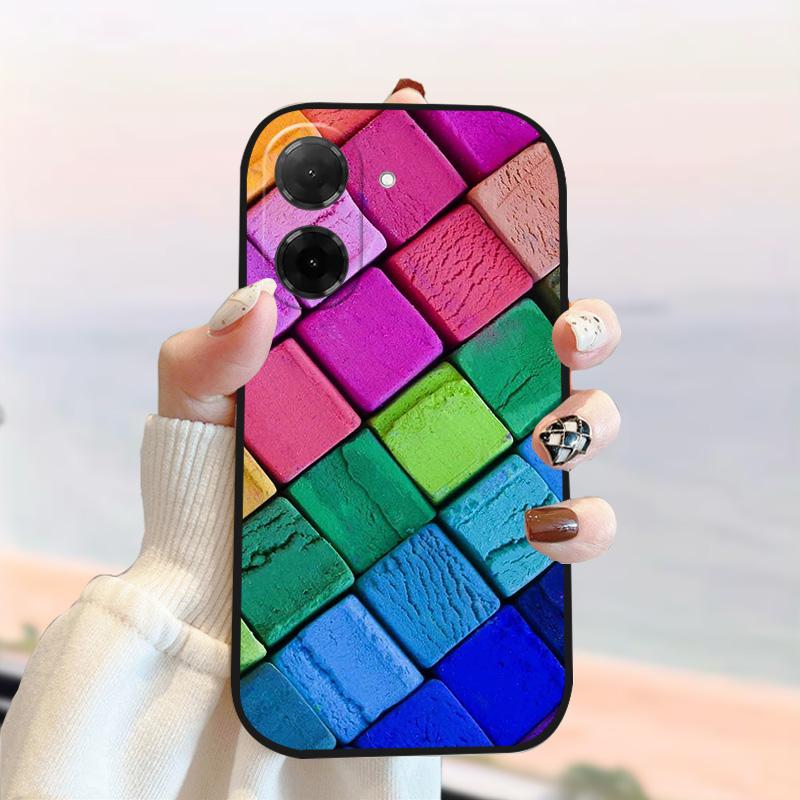 Für Xiaomi Poco C71 Hülle 25028PC03I 25028PC03G Silikon Weiches TPU Handyhülle Hüllen Für Redmi A5 4G Mode Luxus Schutzhüllen