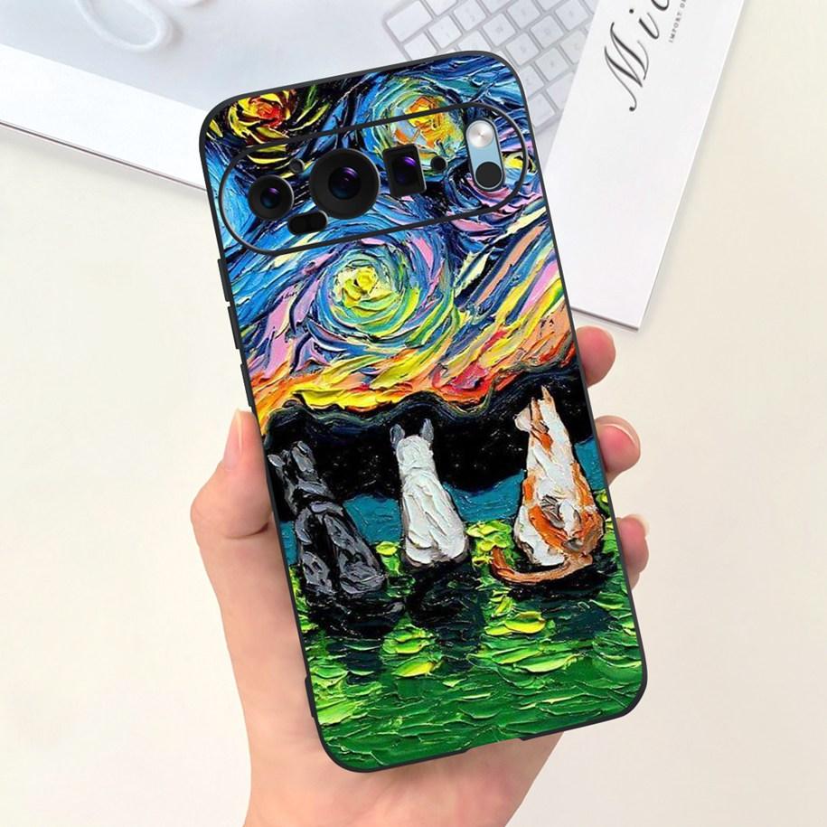 For Coque Google Pixel 9 Pro Phone Case Lovely Astronaut Duck Cow Shockproof Silicone Soft Cover For Google Pixel 9 Pixel9 Shell