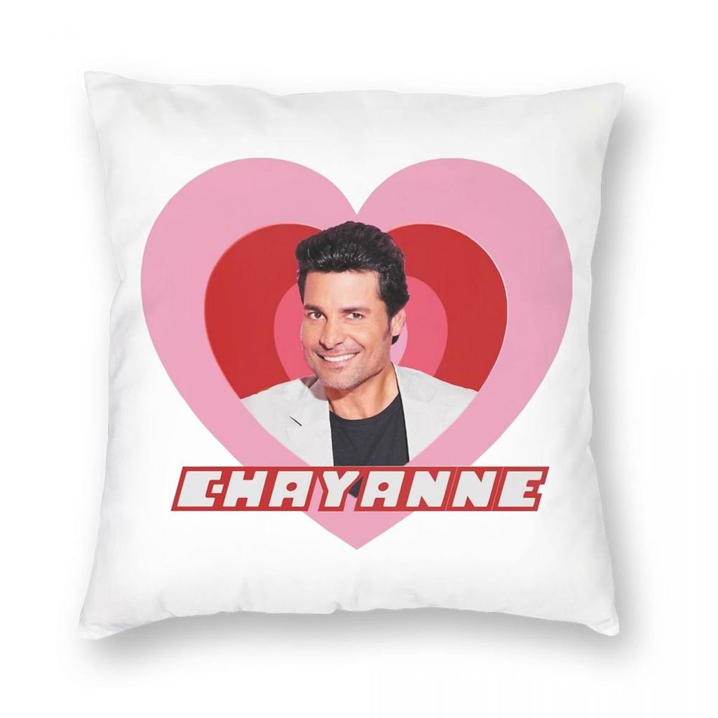 Chayanne Puerto Rican Latin Pop Singer Pillowcase Printing Fabric Cushion Cover Decorations Throw Pillow Case Cover Car Zipper