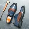 Fashion Mixed Colors Mens Dress Shoes Retro Male Leather Shoes Business Male Baroque Footwear Casual Mens Oxford Footwear