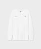 Geulleondeun Small Logo Long Sleeve T-Shirt (White)_G26Bujts06