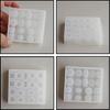 Silicone Crafting Mold Geometric Shape Handmade Beads Supplies Silicone Texture Suitable for Craft and Studio Projects