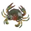 Mini Crab Figurines Model Educational Learning Toy for Children Toddlers Green