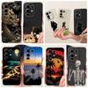 Phone Case For Infinix Note 50 Pro Note50 50 Pro+ Casing Liquid Silicone Cartoon Dragon Funny Cat Seabeach Pattern Back Cover