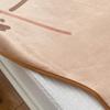 1.5M Cute Brown Cat Flannel Blanket Plush Animals Shape Summer Air Conditioner Sleep Blankets Home Decor For Kids Baby Birthday