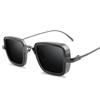 Vintage Steampunk Sunglasses Men  Retro Metal Square Eyewear Trendy  Sun Glasses Shades For Women Lunette De Soleil