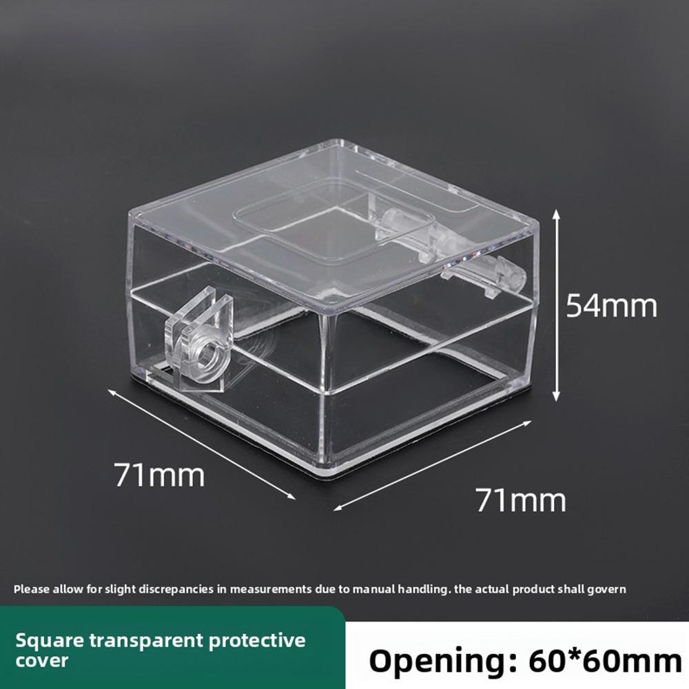 1Pcs Transparent Button Protection Cover Anti Misoperation Cover  for Workshop Automation Setup