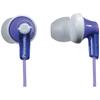 Panasonic RPHJE120V In-Ear Headphones, Violet