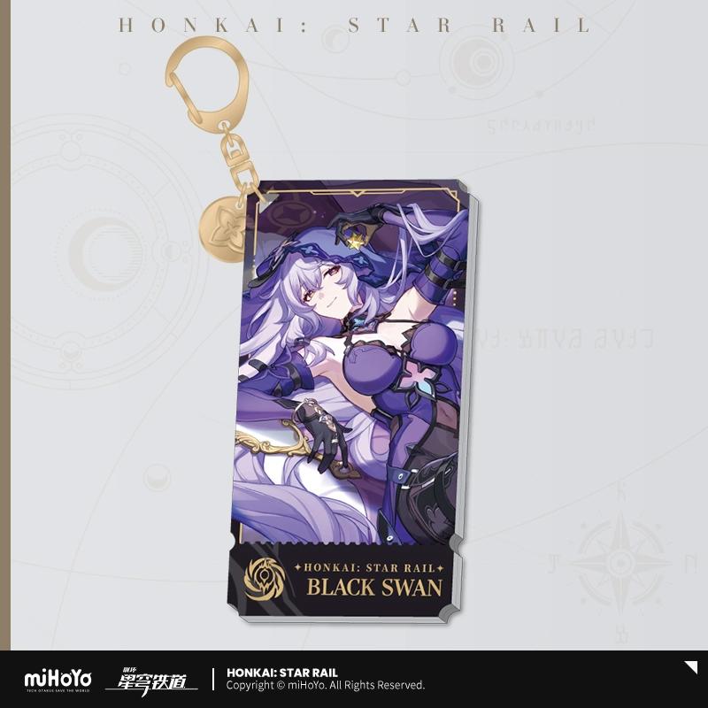 Sunsyea Honkai Star Rail Official Merch miHoYo Original Authentic The Nihility Path Acrylic Stand Kafka Acheron Fugue Hysilens