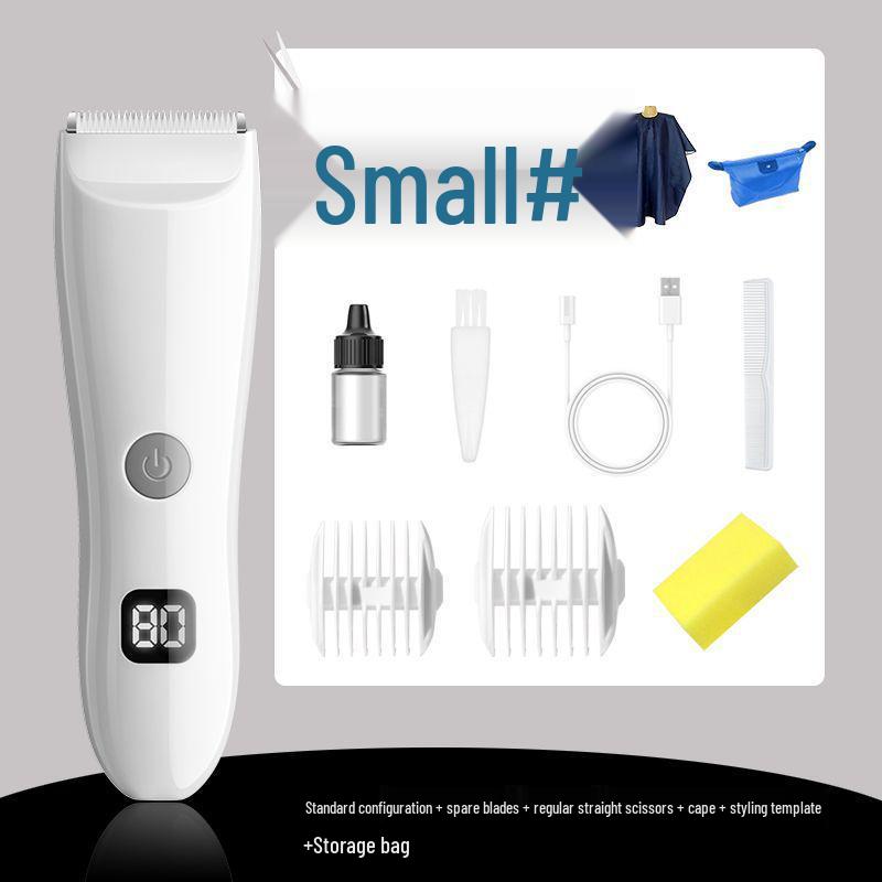 Ultra-Quiet Rechargeable Baby Hair Clipper for Newborns & Toddlers