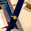 Octagonal Millennium Rose Paraíba Necklace with High Carbon Diamonds, Colorful Stud Earrings & Yellow Diamond Ring for Women