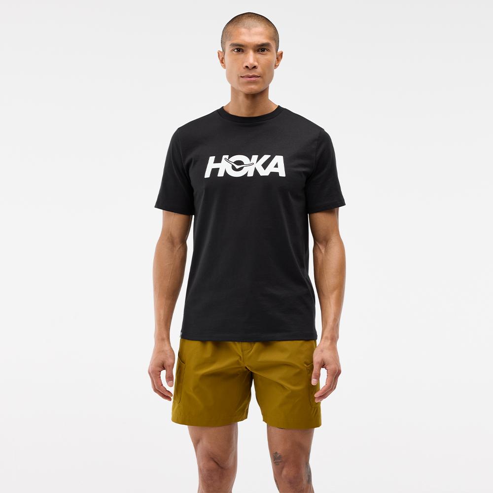 [hoka] [NEW] Hoka Men s Core Logo CTN SS Tee 1174750-BLK XS