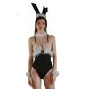 Sexy Lingerie Sexy Low-cut Bunny Uniform Seduction Open Crotch Free One-piece Rabbit Set 835