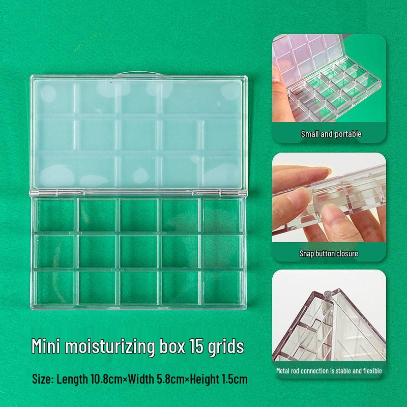 

AP Moisture-Proof Watercolor & Acrylic Paint Box with Palette - Large Capacity for Art Students