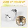 6/10pcs E27 To GU10 Modern Design Lamp Base Extend Base LED Light Bulb Lamp Adapter Converter Screw Socket