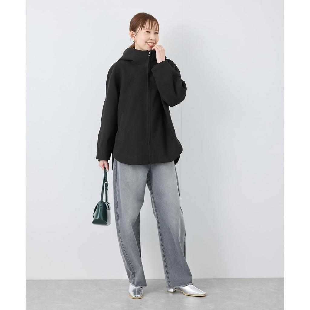 ROPE PICNIC Coordinates GDL54010 Charcoal Women's Zip-Up Hoodie/Link (06)