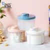 Bainabang Shou Portable Rotating Formula Dispenser: Large Capacity Compartmentalized Baby Food Storage Box
