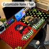 Covoraș Mare pentru Mouse Ladybug Miraculoasă Text cu Nume Personalizat Covoraș Personalizat pentru Birou Covoraș Antiderapant pentru Gaming