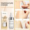 2 Pack Temperature Change Liquid Foundation Concealer Long Lasting Smear-Proof Makeup Moisturizing Brightening Color Concealer