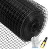 Hardware Cloth, 48\" X 50\' & 1\"x1\" Mesh Size, Galvanized Steel Vinyl Coated 16 Gauge Chicken Wire Fencing with A Cutting Plier & A Pair of Fabric