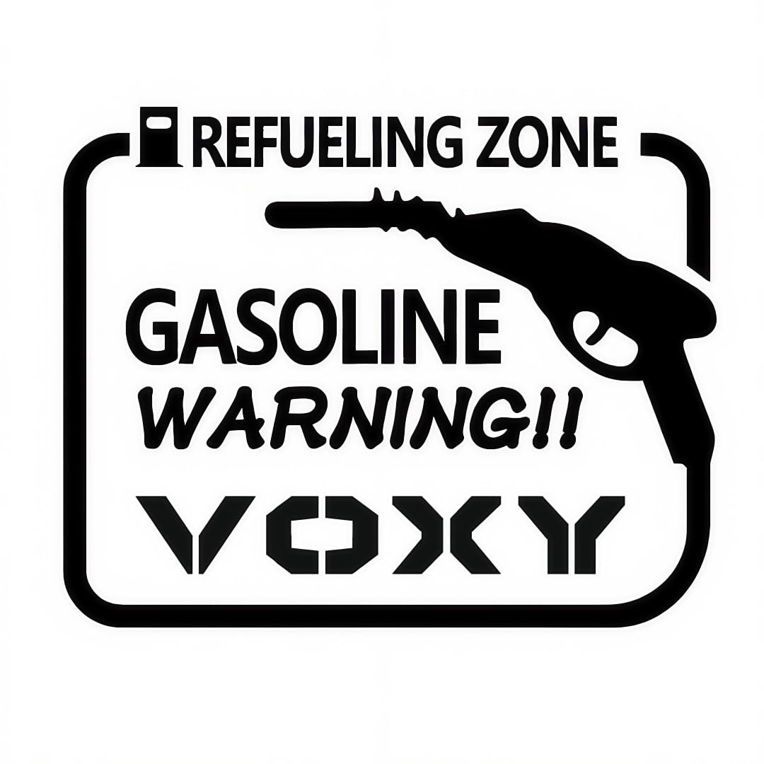 AWX Voxy VOXY Tank Cover Sticker Exclusive Car Sticker Decal VOXY VOXY чёрный