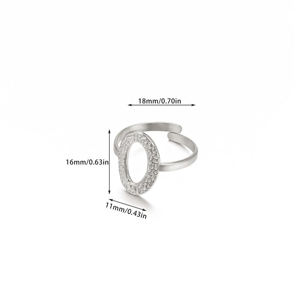 Sun Punk Anillos For Women Multilayer Broad Surface Opening Rings For Women Gold Color Stainless Steel Geometry New Ring Jewelry
