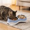 Anti-spill Stainless Steel Pet Bowl Non-Skid Pet Feeding Bowl Cat Water Bowl  For Dogs and Cats
