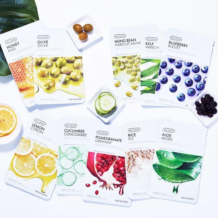[10EA] Ground Mask Sheets Shea butter