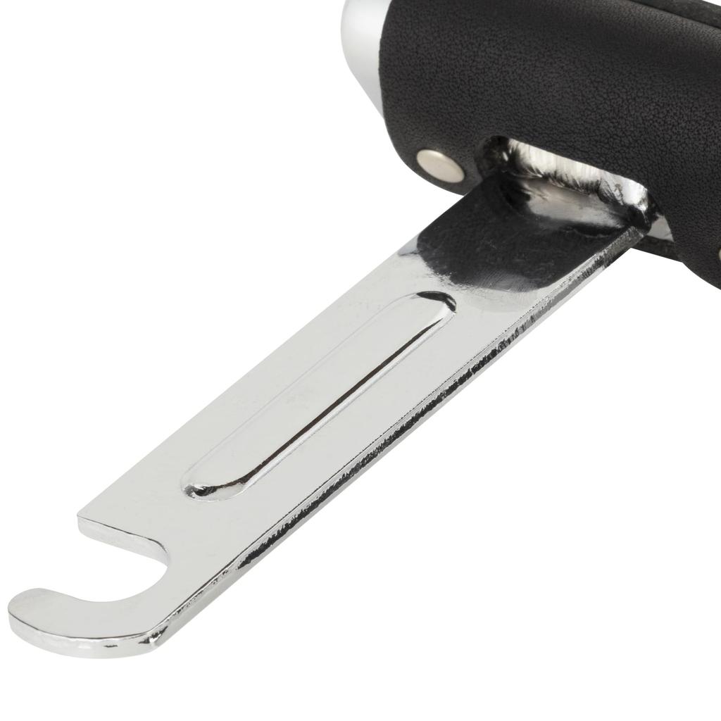 Kijima Knee Grip Leather for Sportster Chrome Plated Black Bar, Type, ('86-'13), Base, HD-05074