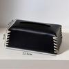 Luxury Leather Tissue Box Stylish Organizer For Tea Table And Dining Table Functional And Elegant Home Decor
