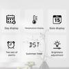 LED Display Clock Travel Sized Kids Room Nightlight Clock Quiet Bedroom Digital Clocks Perfect For Dorms Hotel