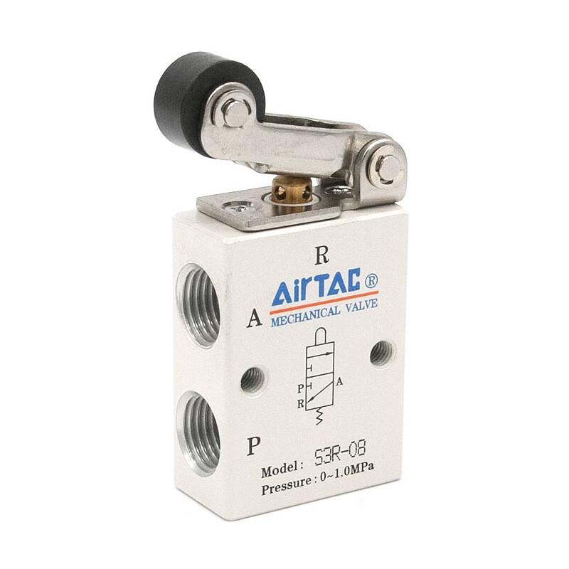 AirTAC Roller Lever Mechanical Valve