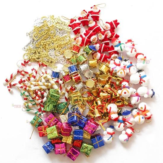 Vánoční stromek 4 stopy s LED světlem 101 dekorací Ozdoby Závěsné rekvizity na stůl Kancelář Umělé vánoční stromky dekorační předměty pro domácnost