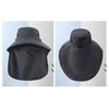 Fishing Bucket Hat with Detachable Neck Guard Adjustable Fishing Hat Windproof Breathable Mesh Sun Hat Wide Brim UV Protection