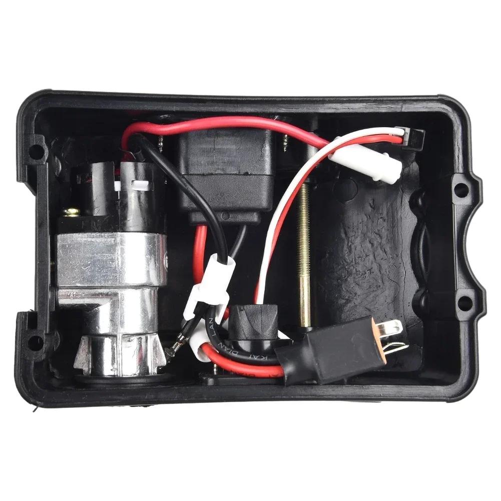 Reliable Electric Bike Battery Box, Ebike Holder Case with Charging Socket, Output Port , Perfect for Electric Bicycles