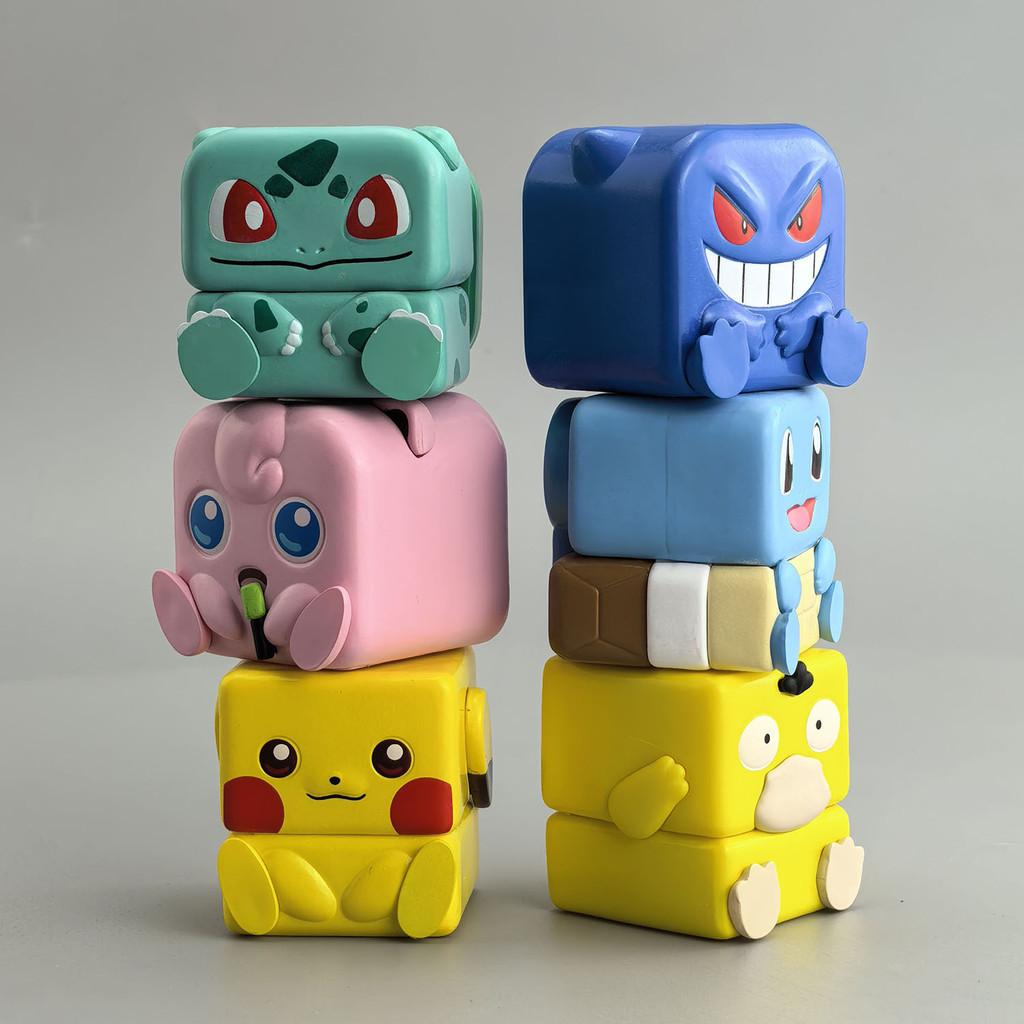 Pokemon Pvc Magnet Stackable Figures For Stress Relief Collectible Toy For Kids And Adults