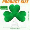 ST. Patrick Day Tree Topper Plush Ornament Lucky Multifunctional,Tree Decor Shamrock Decoration