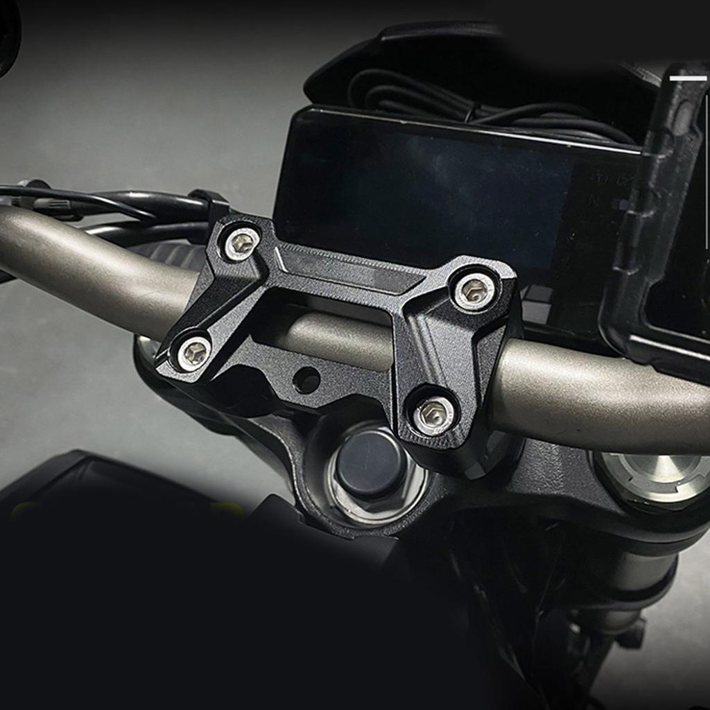 Motorcycle Handlebar Rise Blocks for Honda CB650R CB400F NX400 Handlebar Risers Mount Clamp Brick